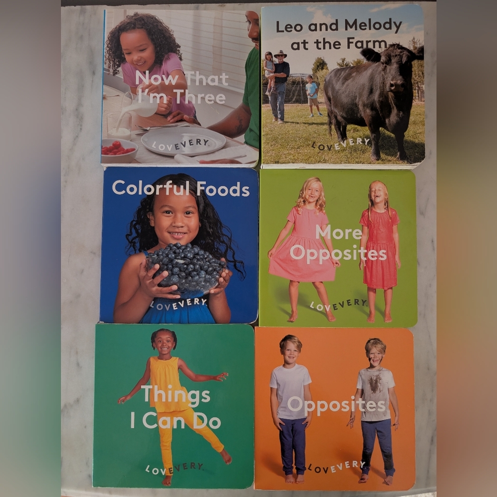 Lovevery 6-book Bundle For Toddlers Aged 2-4 Years